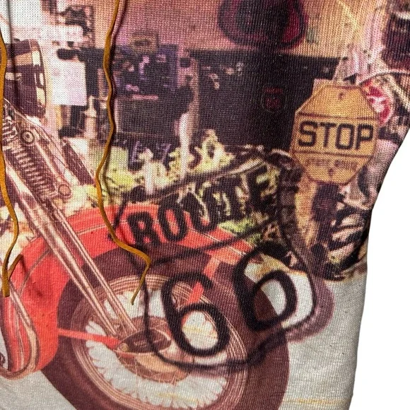 Vintage Y2K Harley Davidson Route 66 Women's Tank Shirt - Picture 6 of 6